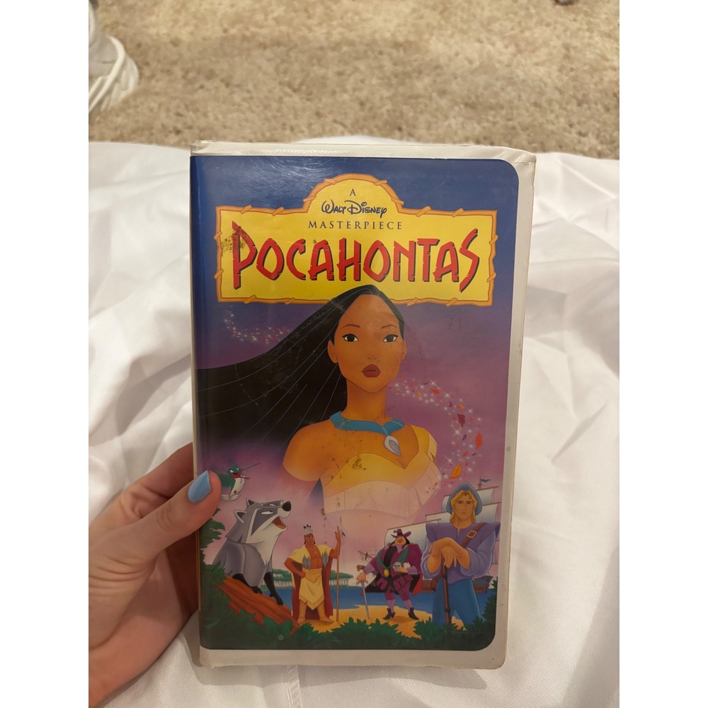 Disney Pocahontas VHS Walt Disney Masterpiece Collection Clamshell Case 5741